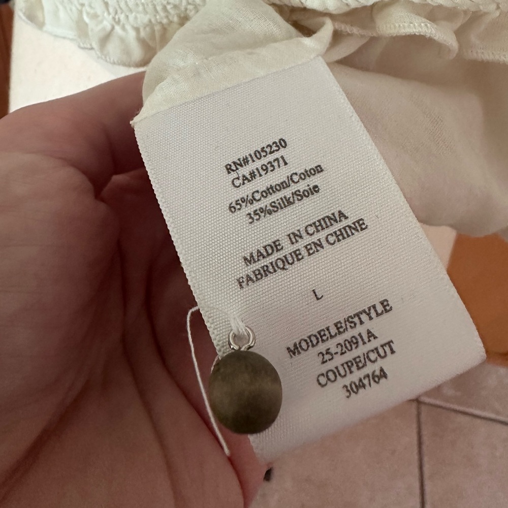 Joie Boho Peasant Shirt - Picture 7 of 8